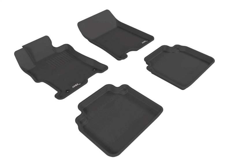 Picture of 3D MAXpider ACE Kagu-Combo-Black Floor Mats - L1HD00801509