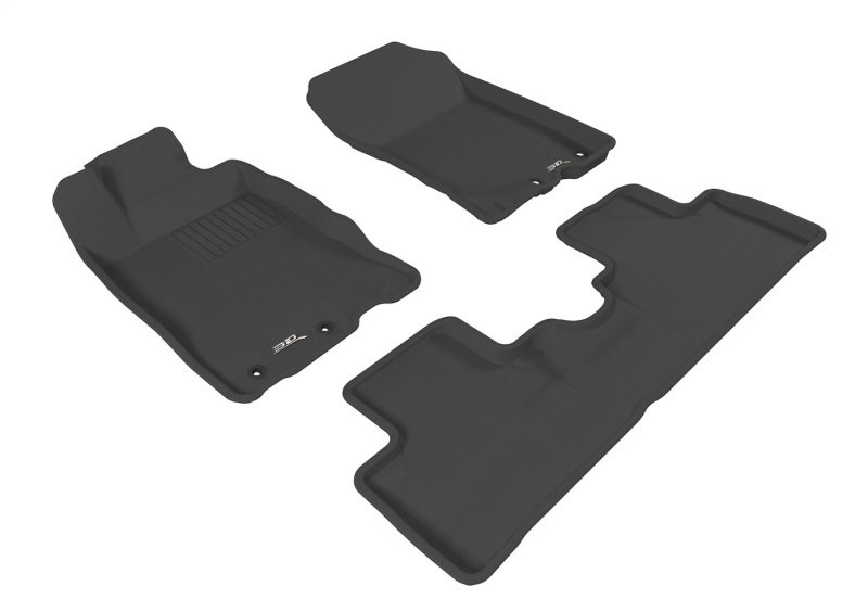 Picture of 3D MAXpider ACE Kagu-Combo-Black Floor Mats - L1HD02301509