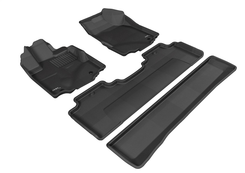 Picture of 3D MAXpider ACE Kagu-Combo-Black Floor Mats - L1HD03901509
