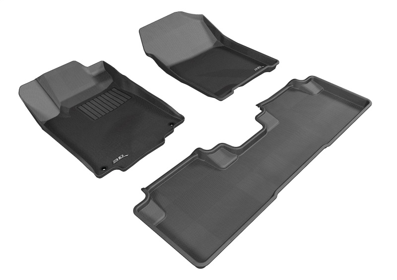 Picture of 3D MAXpider ACE Kagu-Combo-Black Floor Mats - L1HD04301509