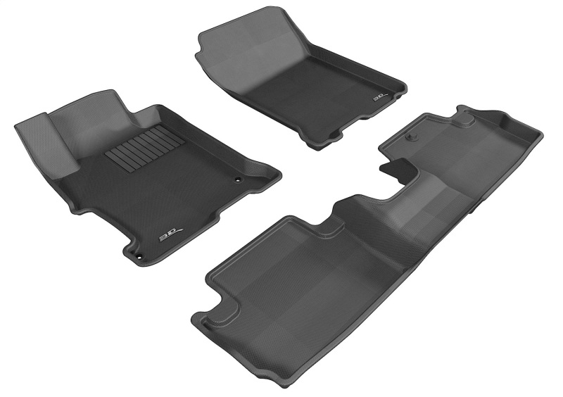Picture of 3D MAXpider ACE Kagu-Combo-Black Floor Mats - L1HD04901509