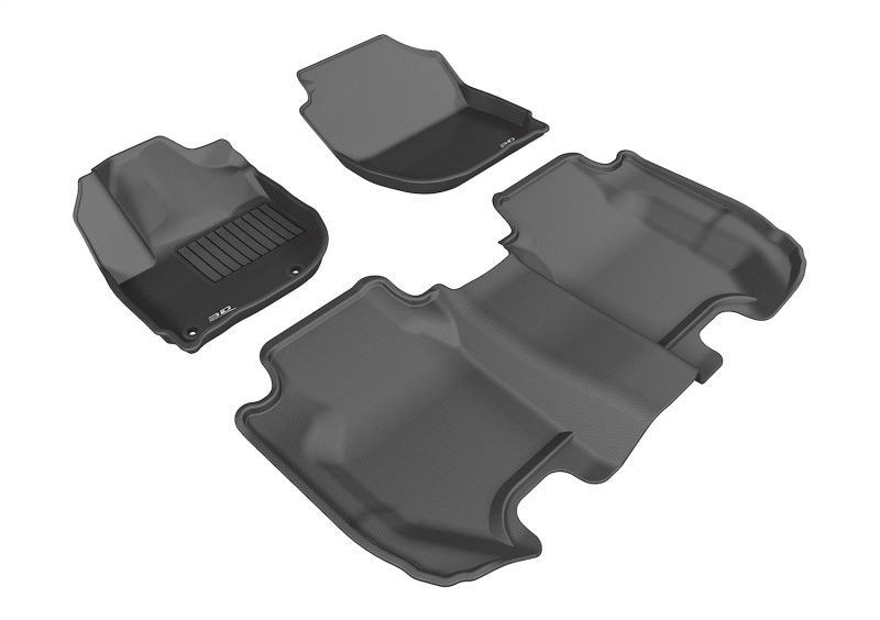 Picture of 3D MAXpider ACE Kagu-Combo-Black Floor Mats - L1HD05501509