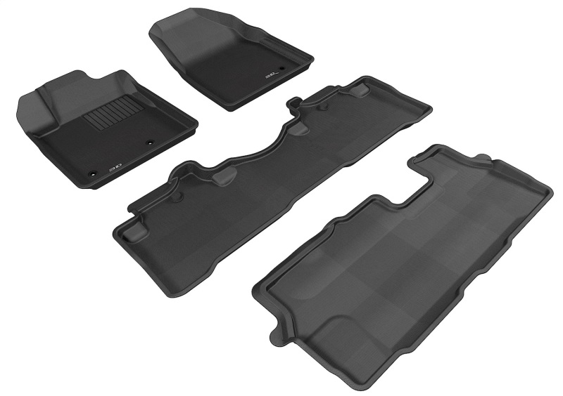 Picture of 3D MAXpider ACE Kagu-Combo-Black Floor Mats - L1HD05801509