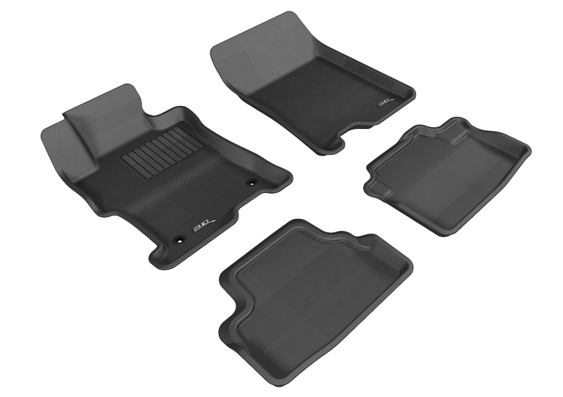 Picture of 3D MAXpider ACE Kagu-Combo-Black Floor Mats - L1HD05901509