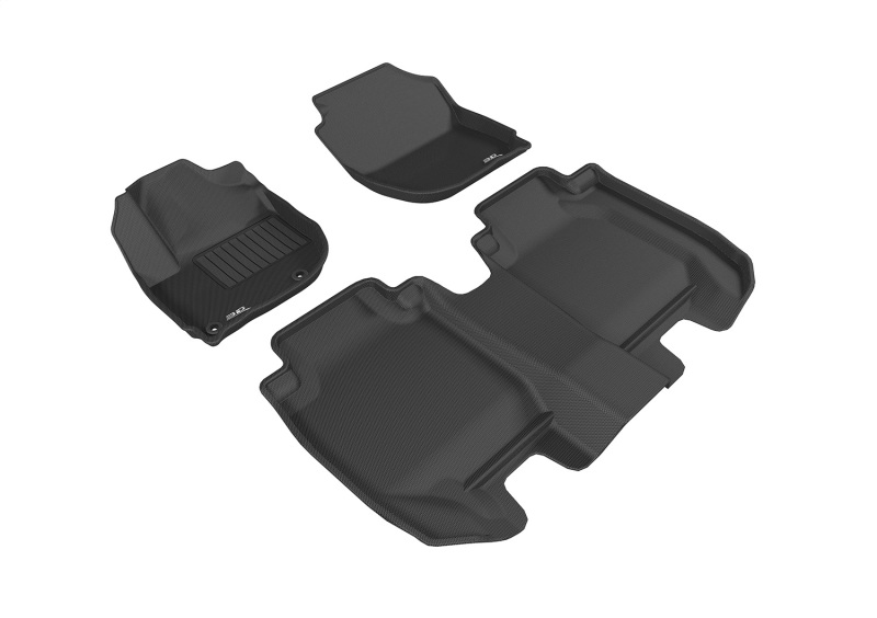 Picture of 3D MAXpider ACE Kagu-Combo-Black Floor Mats - L1HD08501509