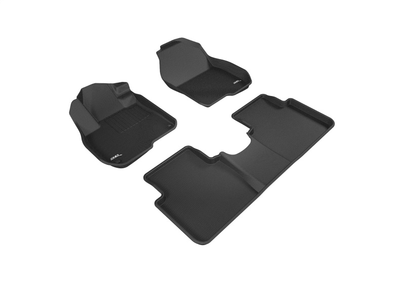 Picture of 3D MAXpider ACE Kagu-Combo-Black Floor Mats - L1HD08601509