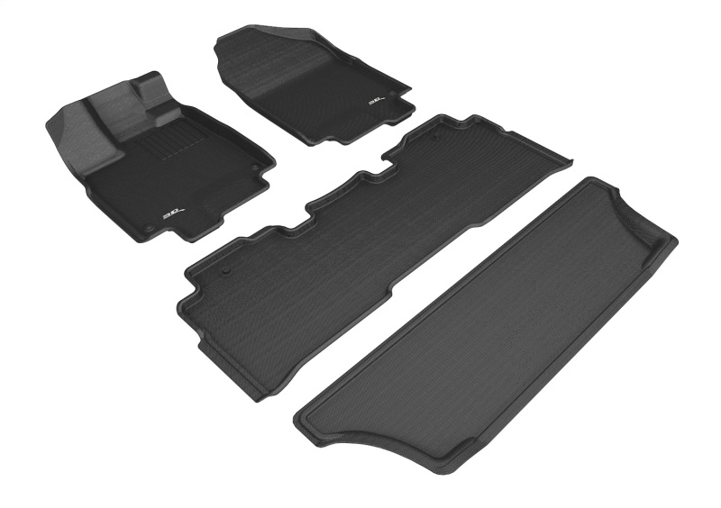Picture of 3D MAXpider ACE Kagu-Combo-Black Floor Mats - L1HD09101509