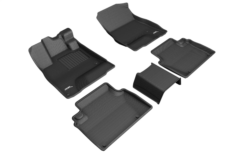 Picture of 3D MAXpider ACE Kagu-Combo-Black Floor Mats - L1HD10001509