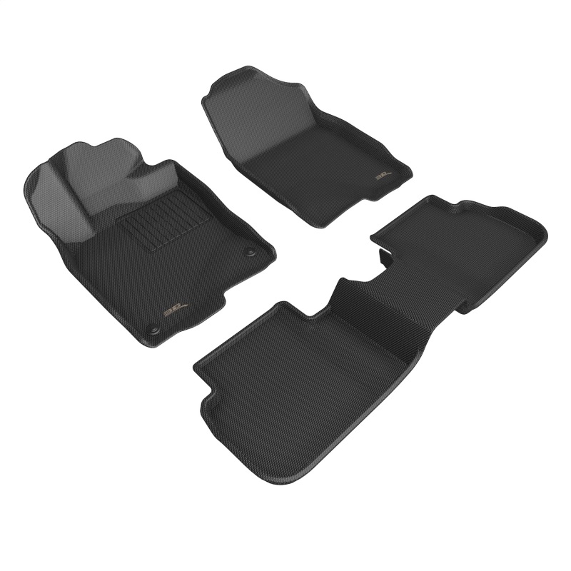 Picture of 3D MAXpider ACE Kagu-Combo-Black Floor Mats - L1HD11901509