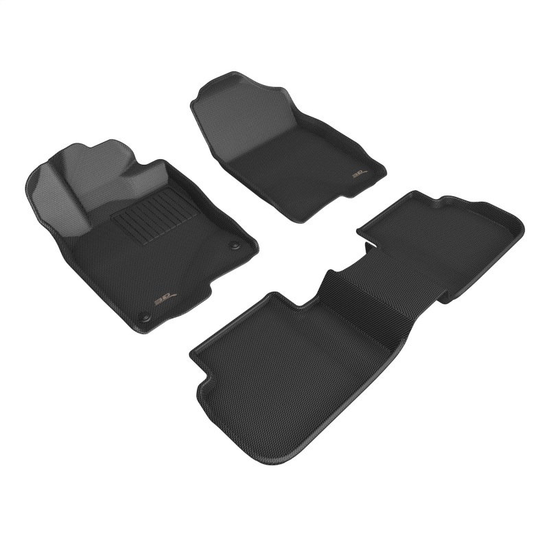 Picture of 3D MAXpider ACE Kagu-Combo-Black Floor Mats - L1HD12001509