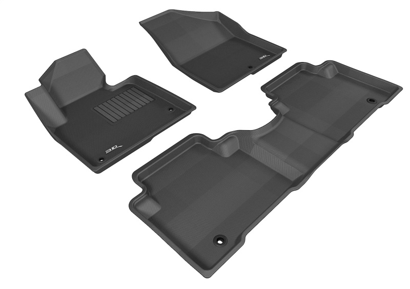Picture of 3D MAXpider ACE Kagu-Combo-Black Floor Mats - L1HY01701509