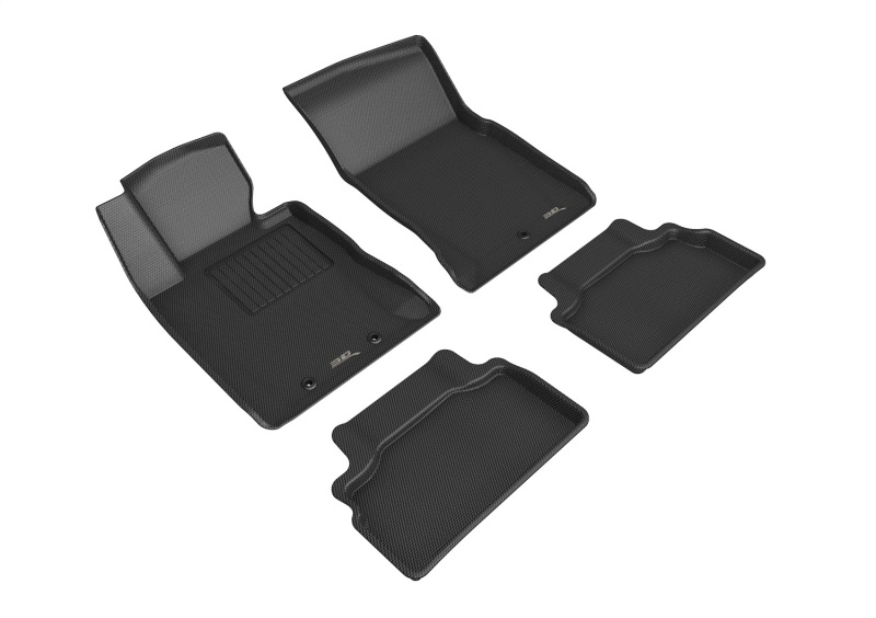 Picture of 3D MAXpider ACE Kagu-Combo-Black Floor Mats - L1HY02301509