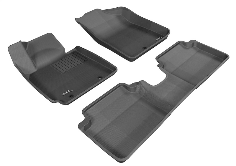 Picture of 3D MAXpider ACE Kagu-Combo-Black Floor Mats - L1HY02401509