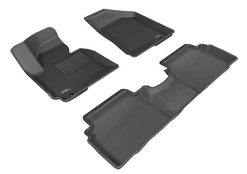 Picture of 3D MAXpider ACE Kagu-Combo-Black Floor Mats - L1HY03301509