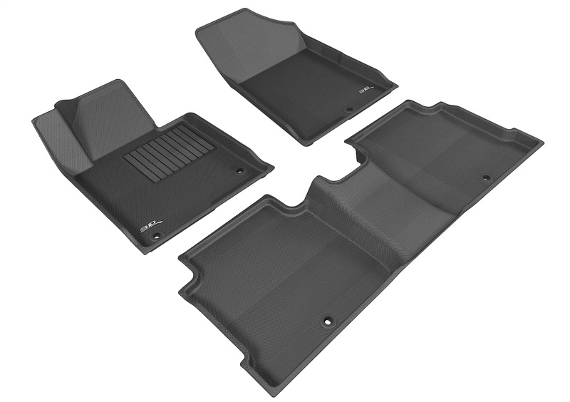 Picture of 3D MAXpider ACE Kagu-Combo-Black Floor Mats - L1HY05101509