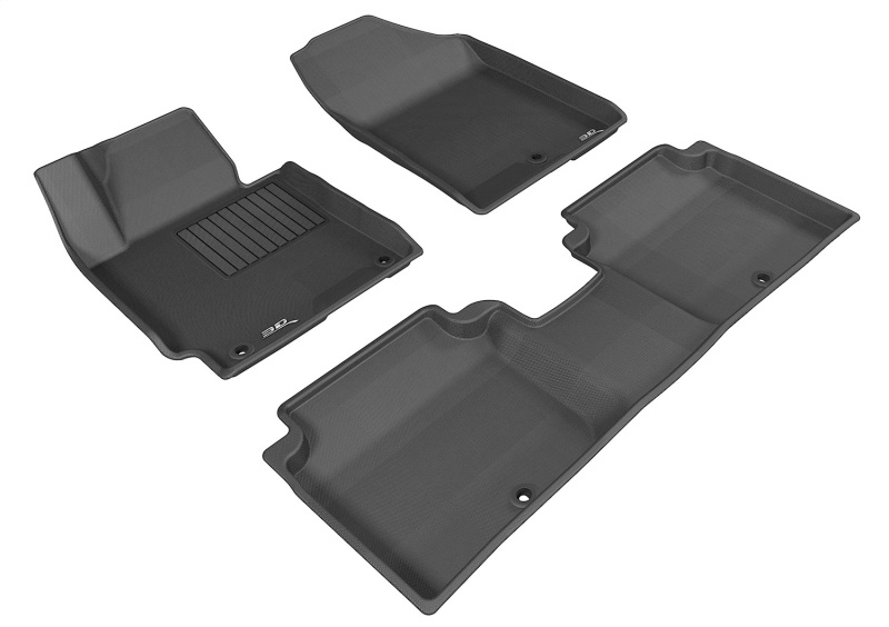Picture of 3D MAXpider ACE Kagu-Combo-Black Floor Mats - L1HY05201509