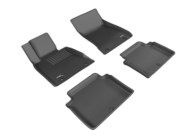Picture of 3D MAXpider ACE Kagu-Combo-Black Floor Mats - L1HY06101509