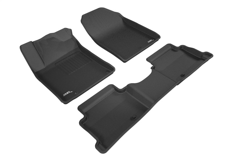 Picture of 3D MAXpider ACE Kagu-Combo-Black Floor Mats - L1HY08101509