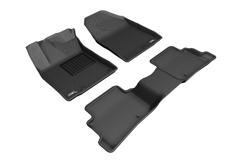 Picture of 3D MAXpider ACE Kagu-Combo-Black Floor Mats - L1HY09001509