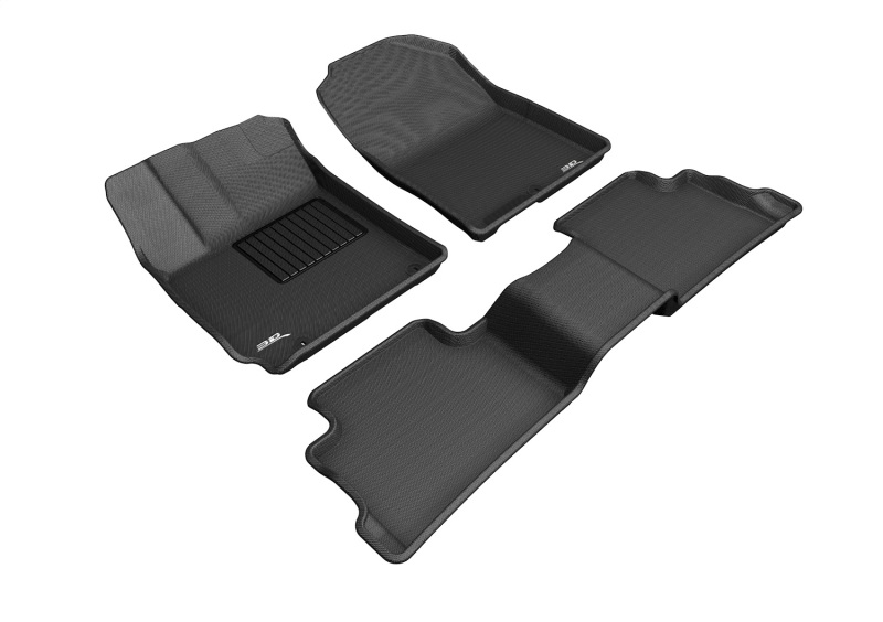 Picture of 3D MAXpider ACE Kagu-Combo-Black Floor Mats - L1HY09201509