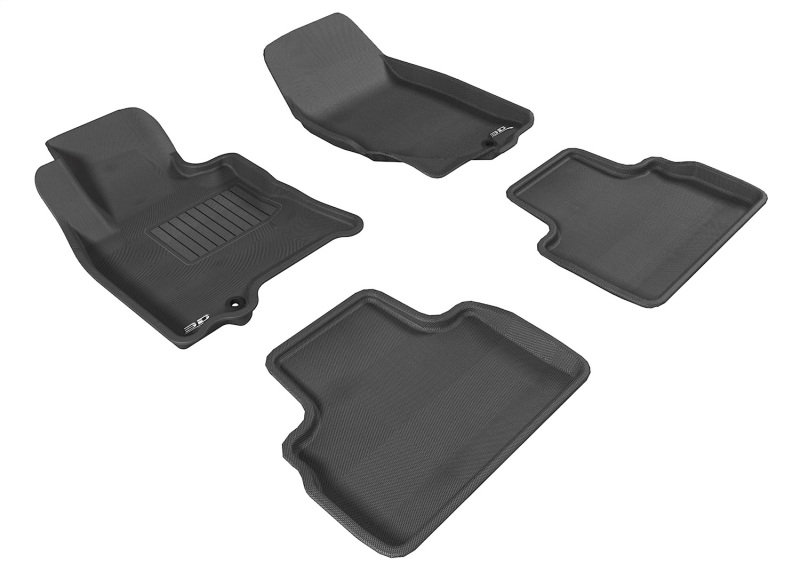 Picture of 3D MAXpider ACE Kagu-Combo-Black Floor Mats - L1IN00301509