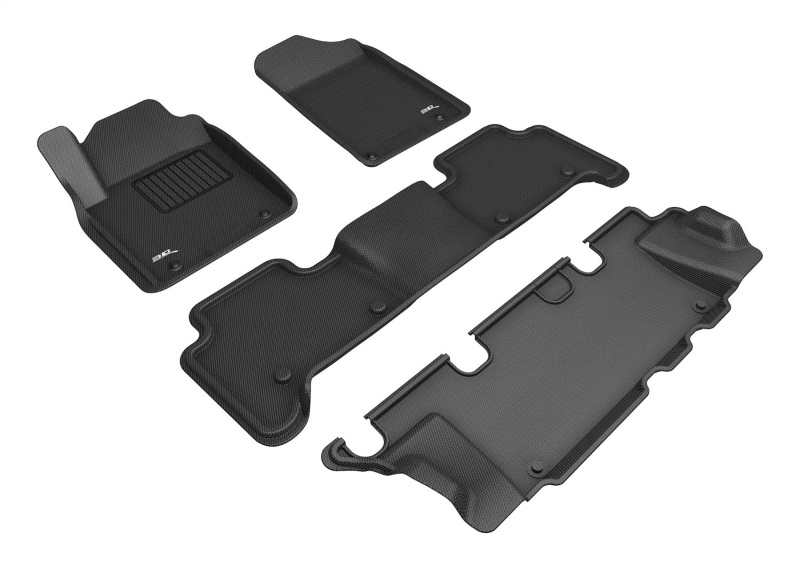 Picture of 3D MAXpider ACE Kagu-Combo-Black Floor Mats - L1IN01601509