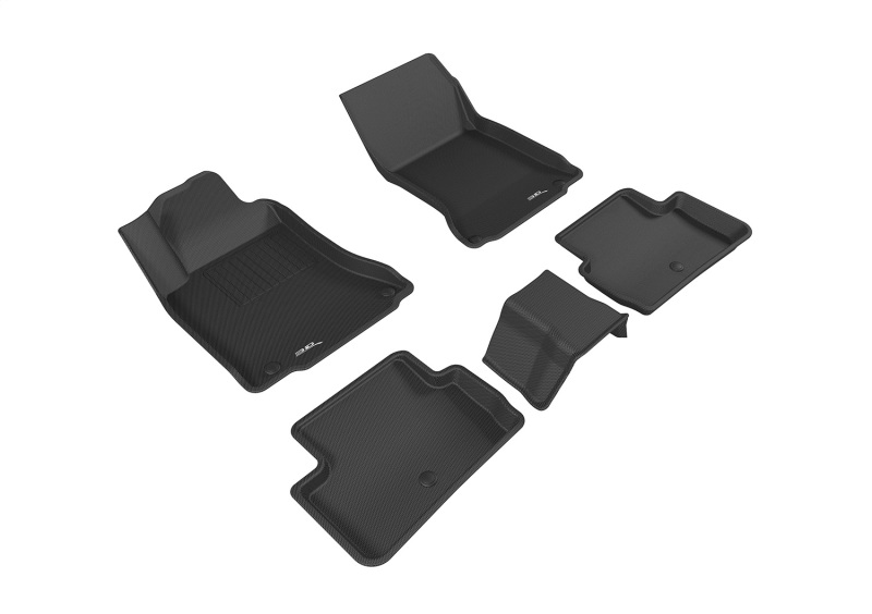 Picture of 3D MAXpider ACE Kagu-Combo-Black Floor Mats - L1IN02501509