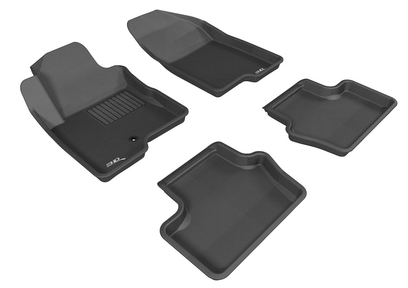 Picture of 3D MAXpider ACE Kagu-Combo-Black Floor Mats - L1JP00801509