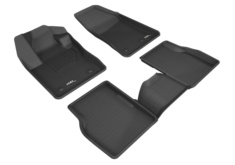 Picture of 3D MAXpider ACE Kagu-Combo-Black Floor Mats - L1JP01601509