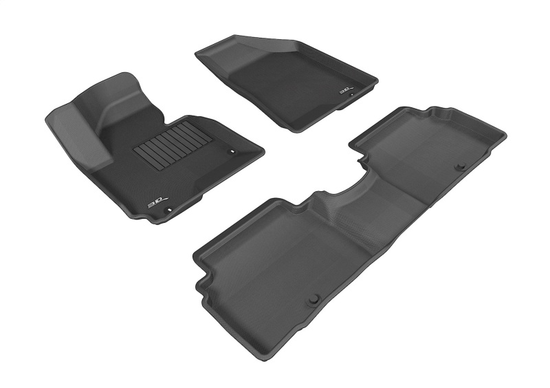 Picture of 3D MAXpider ACE Kagu-Combo-Black Floor Mats - L1KA02601509