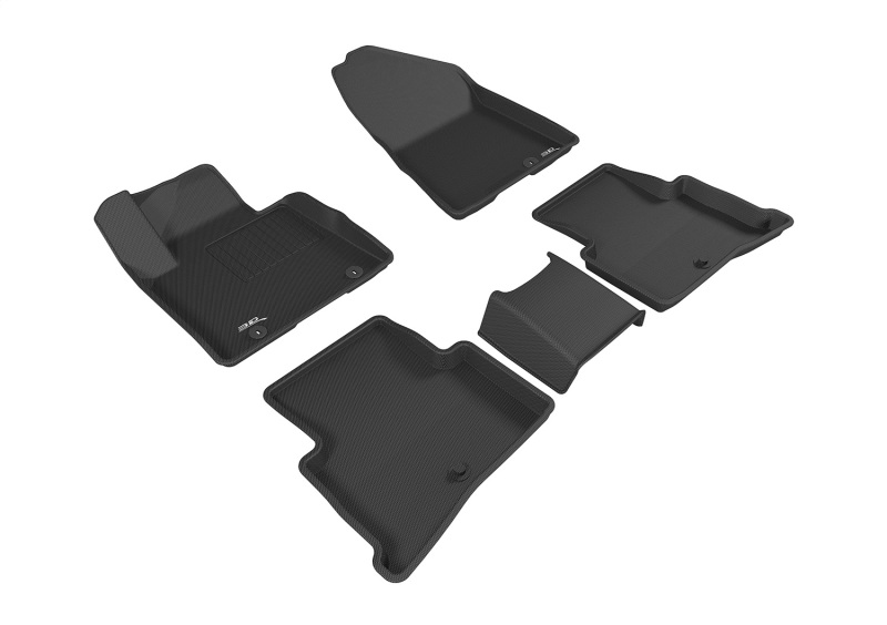 Picture of 3D MAXpider ACE Kagu-Combo-Black Floor Mats - L1KA04001509