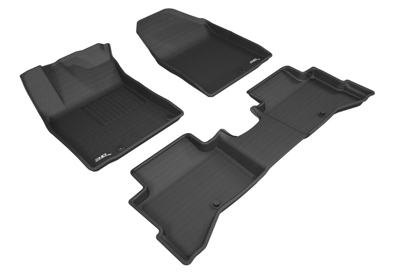Picture of 3D MAXpider ACE Kagu-Combo-Black Floor Mats - L1KA04401509