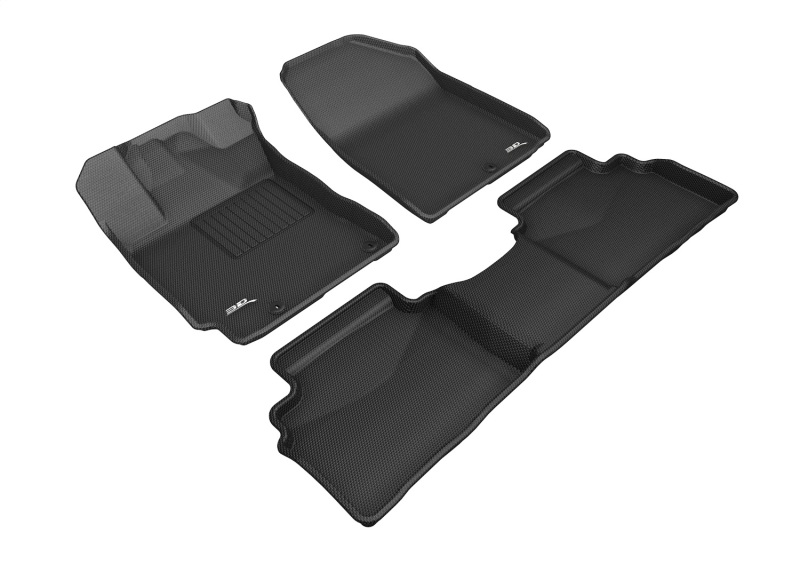 Picture of 3D MAXpider ACE Kagu-Combo-Black Floor Mats - L1KA04701509
