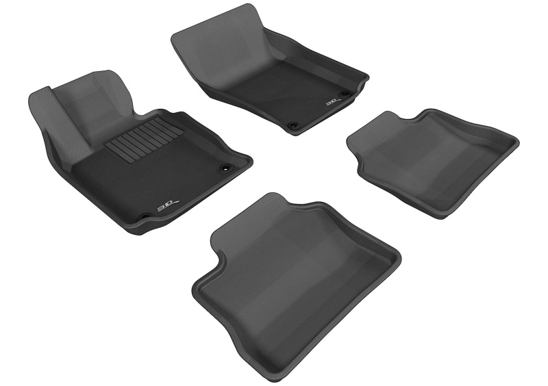 Picture of 3D MAXpider ACE Kagu-Combo-Black Floor Mats - L1PO00601509