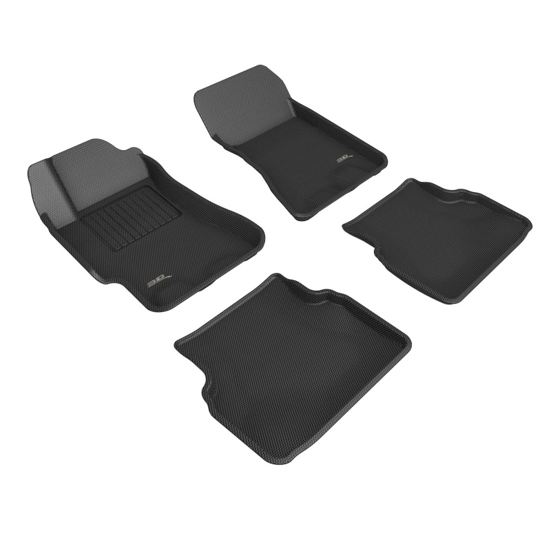Picture of 3D MAXpider ACE Kagu-Combo-Black Floor Mats - L1SB01001509