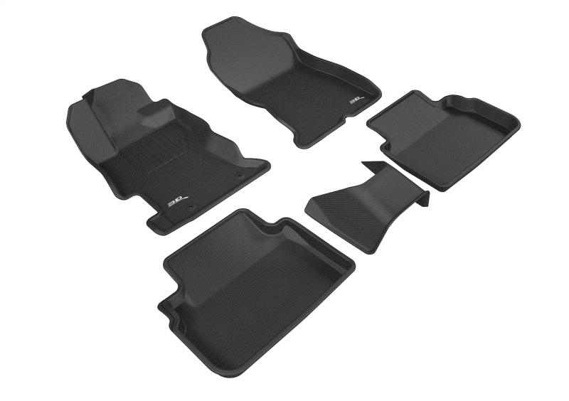 Picture of 3D MAXpider ACE Kagu-Combo-Black Floor Mats - L1SB02201509