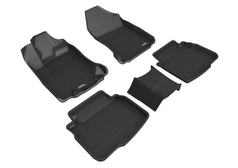 Picture of 3D MAXpider ACE Kagu-Combo-Black Floor Mats - L1SB02801509