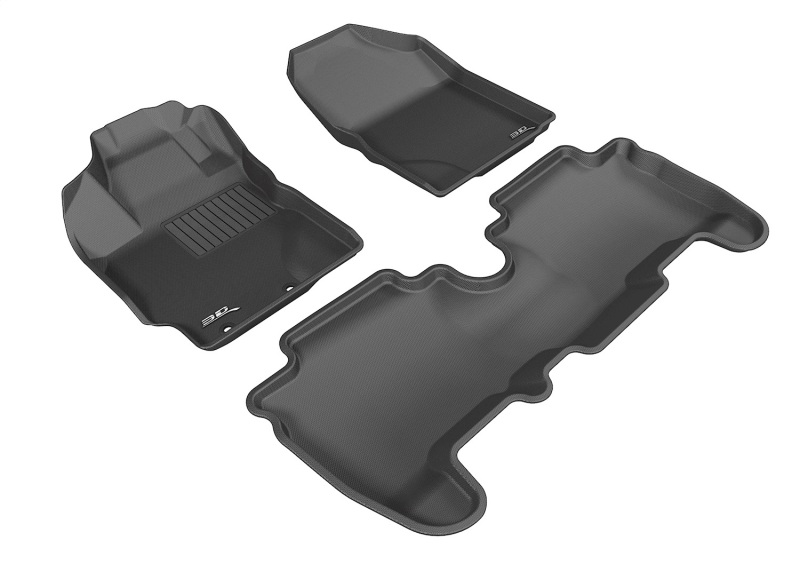 Picture of 3D MAXpider ACE Kagu-Combo-Black Floor Mats - L1SC00301509