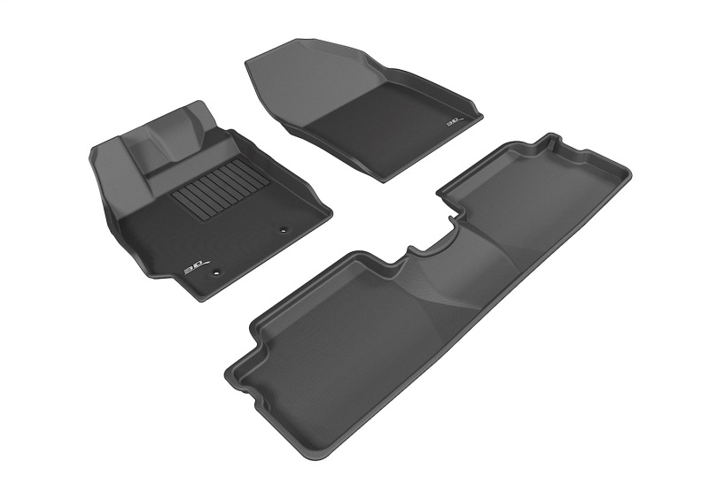 Picture of 3D MAXpider ACE Kagu-Combo-Black Floor Mats - L1SC00501509