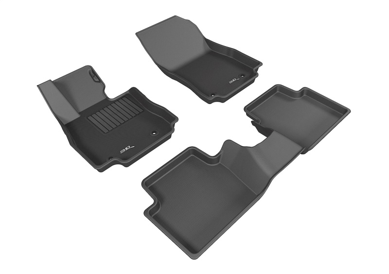 Picture of 3D MAXpider ACE Kagu-Combo-Black Floor Mats - L1SC00701509
