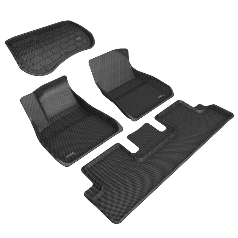 Picture of 3D MAXpider ACE Kagu-Combo-Black Floor Mats - L1TL00401509