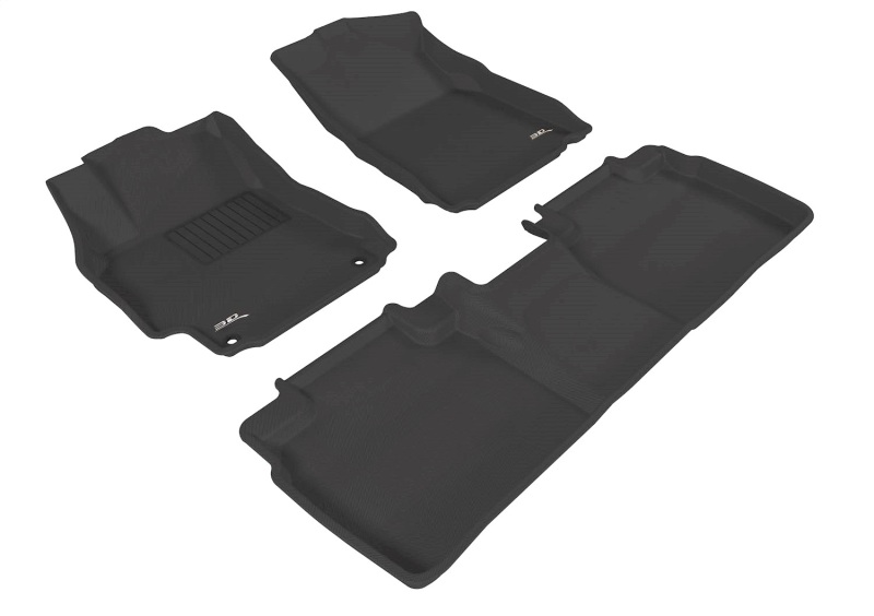 Picture of 3D MAXpider ACE Kagu-Combo-Black Floor Mats - L1TY08601509