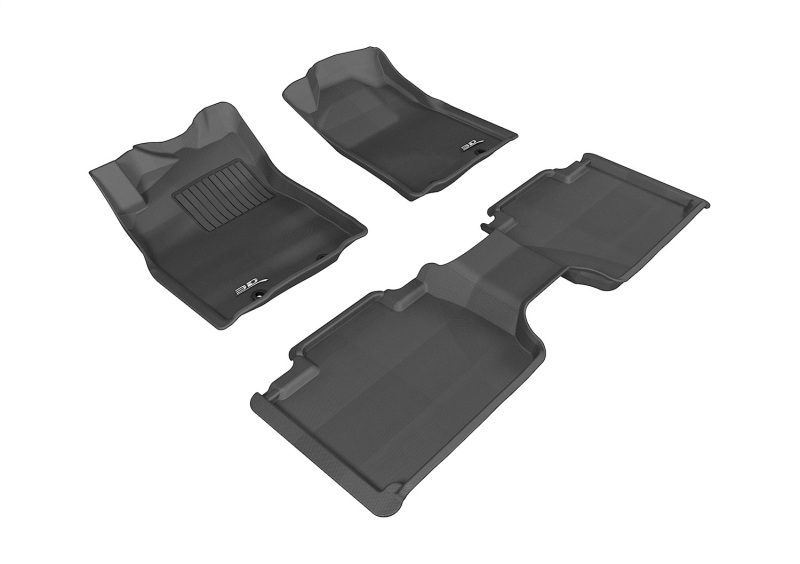 Picture of 3D MAXpider ACE Kagu-Combo-Black Floor Mats - L1TY09101509