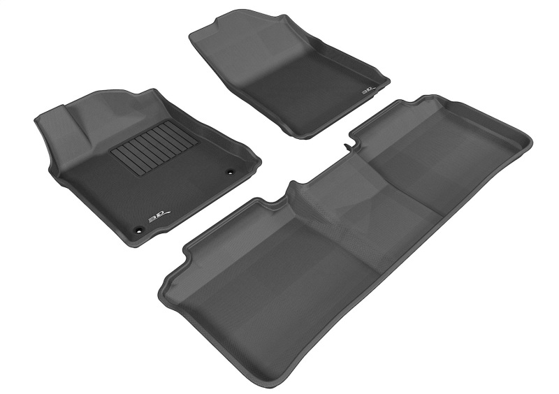 Picture of 3D MAXpider ACE Kagu-Combo-Black Floor Mats - L1TY13001509