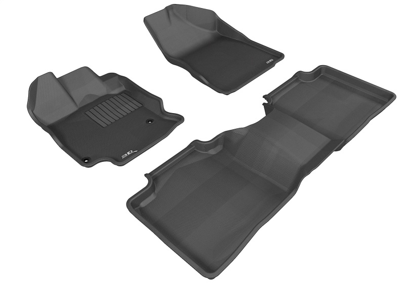 Picture of 3D MAXpider ACE Kagu-Combo-Black Floor Mats - L1TY13301509