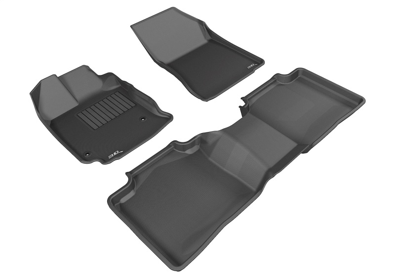 Picture of 3D MAXpider ACE Kagu-Combo-Black Floor Mats - L1TY13401509