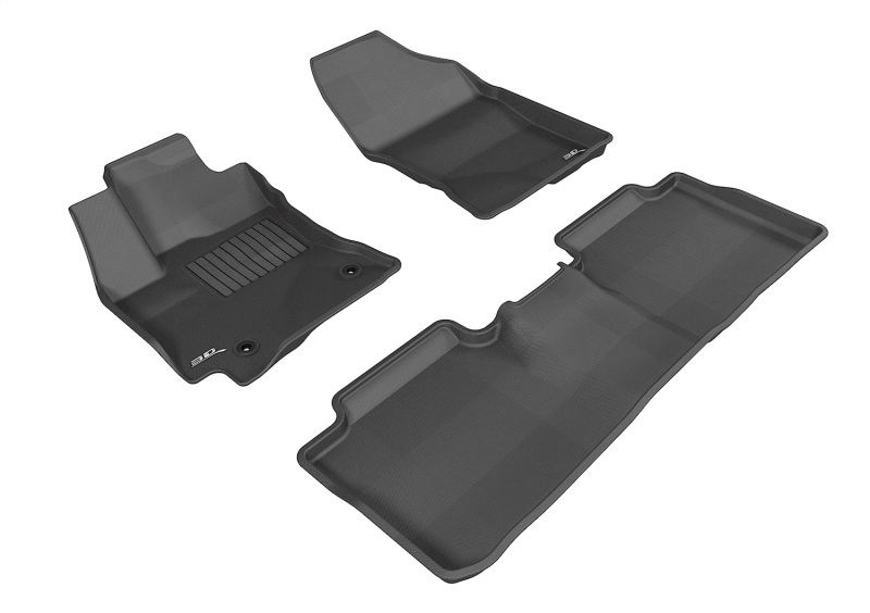 Picture of 3D MAXpider ACE Kagu-Combo-Black Floor Mats - L1TY13701509