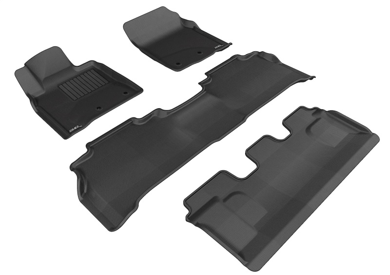 Picture of 3D MAXpider ACE Kagu-Combo-Black Floor Mats - L1TY14401509