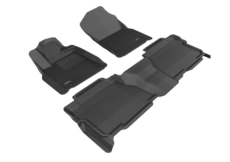 Picture of 3D MAXpider ACE Kagu-Combo-Black Floor Mats - L1TY15101509