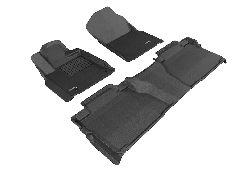 Picture of 3D MAXpider ACE Kagu-Combo-Black Floor Mats - L1TY15401509